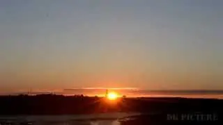 Красивый утренний рассвет р.Сухона