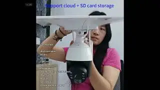 Solar security camera-S100-4G ubox introduction