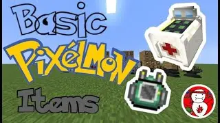 Minecraft Pixelmon - 5 Basic Beginner Item Recipes!