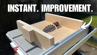 Level up your woodworking | Build a beginner friendly crosscut sled | Table saw upgrade