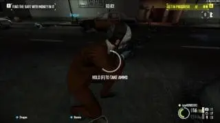 Probando la granada cegadora Payday 2 PC