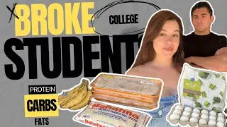 $50 WEEKLY BIG ON A BUDGET GROCERY HAUL FOR STUGGLING COLLEGE STUDENTS #college #collegelife #food