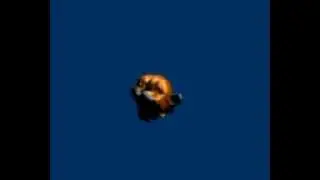 Blender Monkey Head Hair Test
