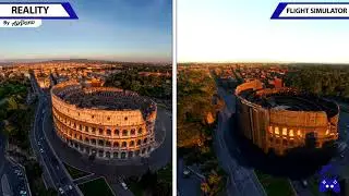 2021 Graphics Comparison  // Flight Simulator VS Reality      4K - Ultra