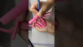 Long Barbie Nails 🩷 Full tutorial on my channel. 