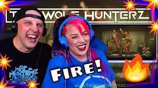 LITTLE BIG - HYPNODANCER (Official Music Video) THE WOLF HUNTERZ Reactions