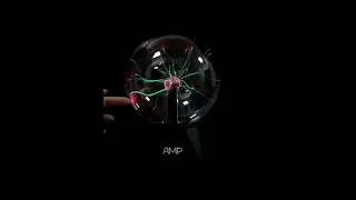 Плазменный шар 16 см Amperia Greenflow Audio