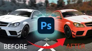 How to change the car color in photoshop | Tamil | how to blend the color on car | @tgmaxYTtamil