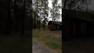 Зупинка та будинок побуту в покинутому селі #чернігівська