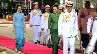 ในหลวง พระราชินี เสด็จฯหัวหิน พร้อมด้วย เจ้าคุณพระสินีนาฏ 3 เมษายน 2564