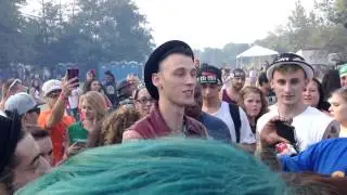 EST Fest 2014 When MGK  arrived later On Friday