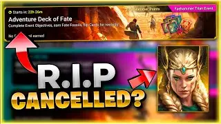 BAD NEWS and GOOD NEWS For Some Players!! New Deck Of Fate... Raid: Shadow Legends