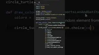 Using Python Create Animated Circle of Circles Design 