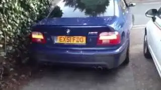 BMW E39 M5 Awesome V8 noise from full Evolve system