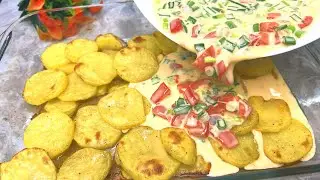 The most delicious recipe with potatoes! You will cook it every day! Dinner in 10 minutes! 176