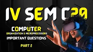 Diploma C20 Important Questions || Computer Organization and Microprocessors #diploma #diploma4thsem