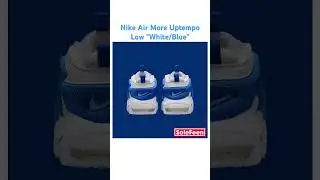 Nike Air More Uptempo Low “White/Blue”