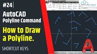 AutoCAD Polyline Command | How to Draw a Polyline in AutoCAD | Shortcut Key to Draw Polyline