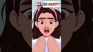A Husband Couldn't Stand His Wife's Hairy Legs #shorts #animation