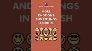 English Vocabulary | More Emotions and Feelings in English 😃😲😒| Learn English 