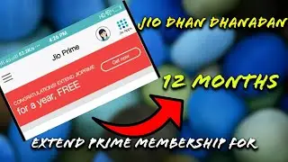 Jio Prime membership 👍✌|| Jio for 12 months more free || Must watch to extend Prime in easy way ||