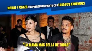 Nodal y Cazzu sorprendieron en exclusivo evento para celebrar el “Día de Muertos” 😱