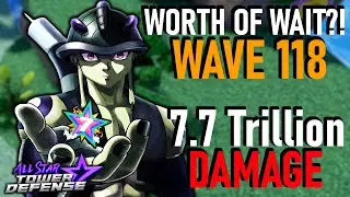 7 Star Meruem (Ant King) is Worth of Waiting? (Wave 118) | All Star Tower Defense Roblox
