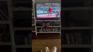 How ballerinas watch the Olympics 🩰 #ballerinas #2024olympics #pointeshoes #ballet #balletdancer