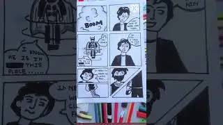 How I Created My Own Comic # Making Of Comic