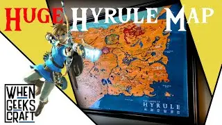 Breath of the Wild's Hyrule Map, but its huge