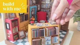 Relaxing miniature build | FINAL Part 7 of the Sam's Study Rolife kit