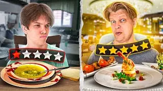 РЕСТОРАН ЗА 5$ И ЗА 500$ ! ДОРОГО vs ДЕШЕВО