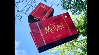 Colourpop x Mulan Palette and Lip Trio Showcase