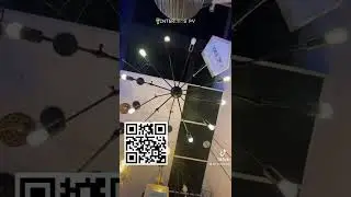 Luminario vintage tipo araña