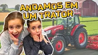 ANDAMOS DE TRATOR E DEPOIS FIZEMOS UM SUPER PIQUENIQUE