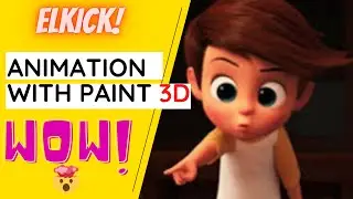 How to create Animation Video | Paint 3D | Animation Design | Photoshop | Elkick | Latest