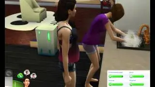 The Sims 4 #21 Катя расперделась! (Две подруги)