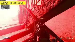 COD Modern Warfare Motion Blur vs No Motion Blur CODMW 1080p PC
