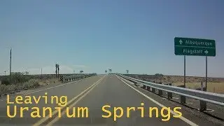 Leaving Uranium Springs.