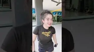 tante cantik baru siap fitnes