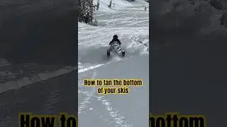 Just a little belly tan for the old skis 🤣