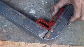 FIELD TECHNIQUES: Beginner's method for manual hollow bending | Practice in real work