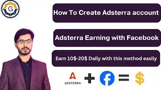 How to Earn Money From Adsterra | How to create adsterra account | adsterra earning with Facebook
