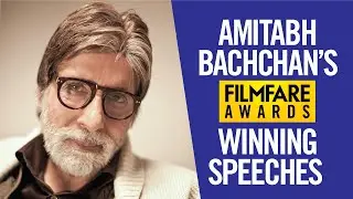 Amitabh Bachchan’s Filmfare Award Winning Speeches |Amitabh Bachchan Birthday Special | Filmfare
