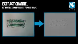 Extract Channel: Extract a Single Channel From an Image in Amped FIVE
