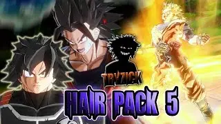Dragonball Xenoverse 2 - Hair Pack 5 Mod - Tryzick
