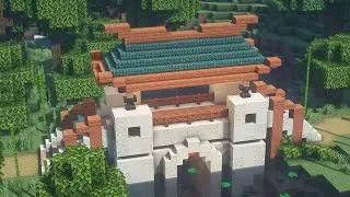 How To Build a Japanese Bridge in Minecraft | Tutorial