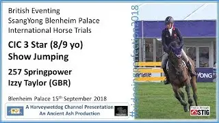Blenheim Palace International Horse Trials: CIC 3 Star Show Jumping