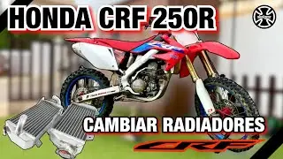Honda CRF 250R | Cambiar RADIADORES | Guía