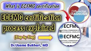 HOW A STANDARD ECFMG CERTIFICATE LOOK LIKE | USMLE STEP-I | STEP-II CK| IM & FM RESIDENTS| PA & NP's